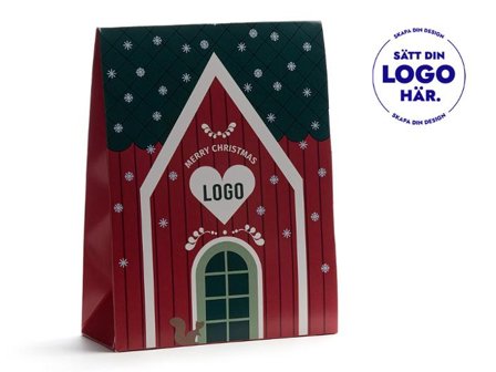 Presentpåse Mora kakaotryfflar 200g - Lyreco - Profilsortiment - Julprodukter - Julprodukter