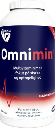 Biosym Omnimin 300 tabl, Helse & Madvarer, Vitaminer, Multivitaminer