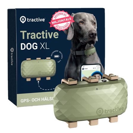 Tractive - GPS DOG XL Grønn - Hund - GPS & sikkerhet - ZOO.no