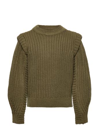 Konlexine L/S Pullover Knt Pullover Grønn Kids Only