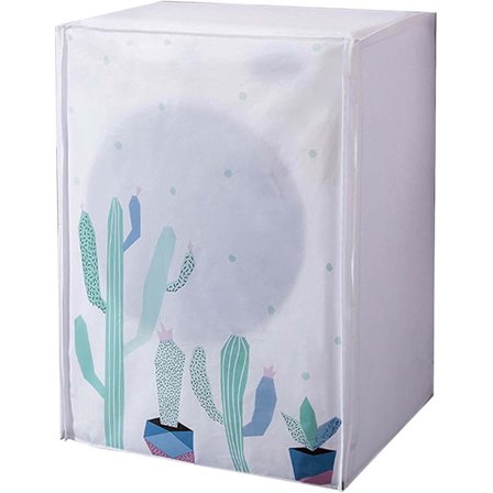 Vattentät Tvättmaskinstäcke, PEVA Dammskyddande Tvättmaskin