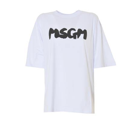 Msgm T-Shirts Hvid, Herre