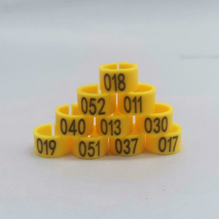 Pigeon Rings Dove Bird Clip Rings GUL