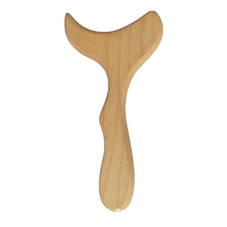 Massageverktyg i trä för lymfdränage, enhandsverktyg för kroppsskulptering för maderoterapi, anti-celluliter, gua sha, muskler.