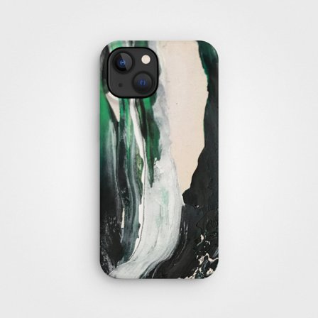Eco-Friendly PLNTPRTCT Phone Case Teal Blush, Made with Plants, iPhone 15 Plus