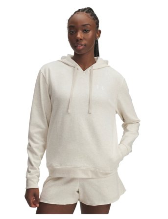 Under Armour Ua Rival Terry Hoodie - Beige - XS