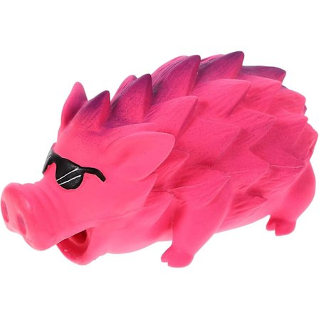 Hund Squeaky Toy Pig Bär Glas Latex Toy Rolig Valp Squeaker Toy Pig Forma Hund Skrikande Toy För Små Medelstora Och Stora Hundar