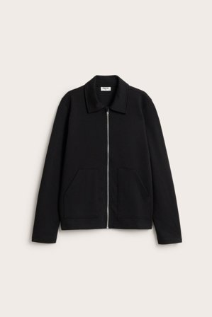 Kappahl | Koszula wierzchnia z zamkiem błyskawicznym | Czarne