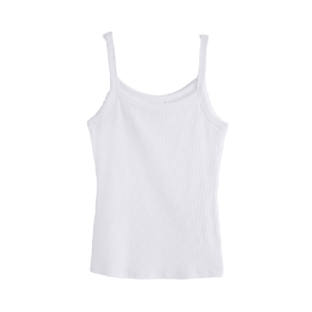 Filippa K Fine Rib Singlet Linnen Dam Vit L