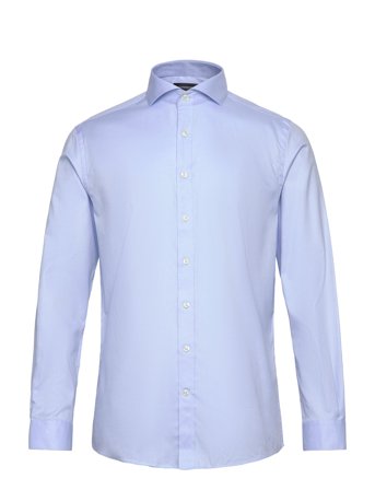 Lindbergh Black Shirt L/S - Blue - L