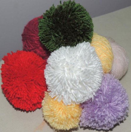 Järbo GARN Pompom/Dusk DIY-Sett 4stk