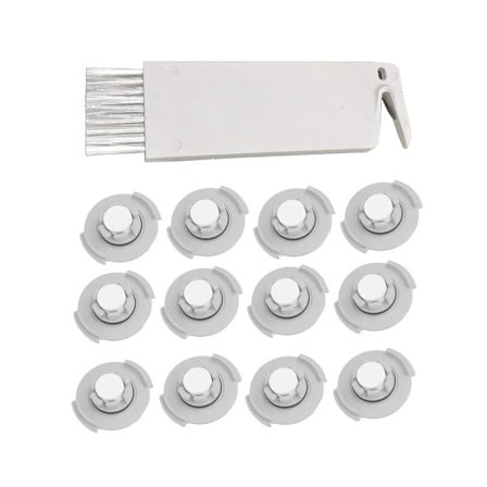 12 kpl Vesisäiliön suodatin ja yksityiskohtainen harja Xiaomi Roborock S5, S6 -malleille