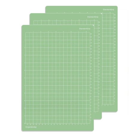 Skæremåtte til Cricut Joy Xtra 3-pak Erstatningssortiment Standard Grip Light Grip Strong Grip Selvklæbende skæremåtter[qb]