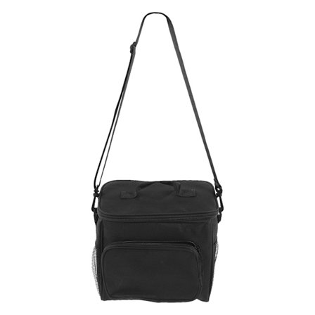 Oxford Tøy Stor Kapasitet Isolert Termisk Lunsjveske 2 Lag Fortykket Håndholdt Skulder Piknik Camping Svart