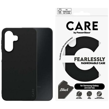 CARE by PanzerGlass Fearlessly Fashionable Fodral till Samsung Galaxy M17 5G / A17 / A17 5G - Svart