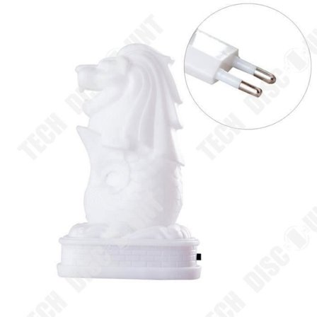 Bordslampa - TD - Dekorativ belysning - 7 färger - LED - Keramikimitation