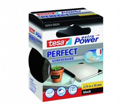 Tesa Tape tesaband 38mm black 56343