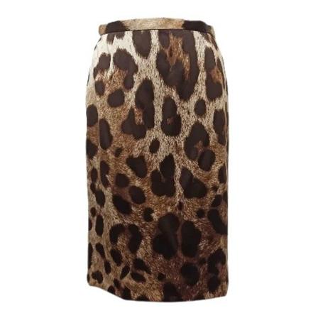 Dolce & Gabbana Pre-owned Pre-owned Silke underdele Brun, Dame Vintage Nederdele, Størrelse: ONE Size