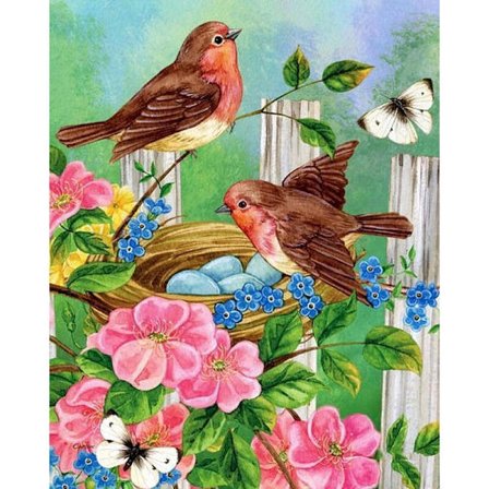 30 x 40 cm, Diamantmålning Broderi Diamantmålning Canvas 5