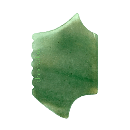 Cloud & Glow Razor Gua Sha Tillbehör Unisex Grön 1 PCS