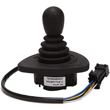 Häftare Control Central Joystick Control Cross Spak för Linde Gaffeltruck 7919040041 svart