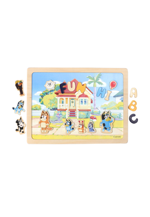 Bluey Magnettavla Träleksaker Unisex ONESIZE