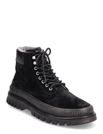 Nebrada Mid Boot Shoes Boots Winter Boots Svart GANT*Betinget Tilbud