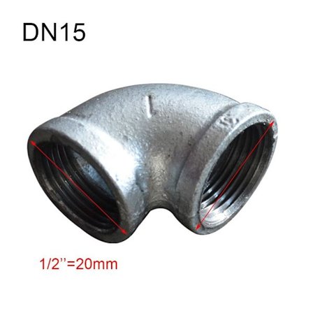 Rörkoppling VVS-koppling DN15 DN15 DN15