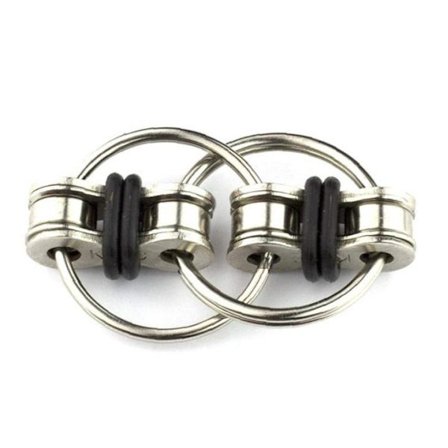 Kedjefidgetleksak för cykel, svart