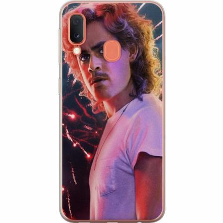 Samsung Galaxy A20e Mjukt Skal - Stranger Things - Eddie Munso