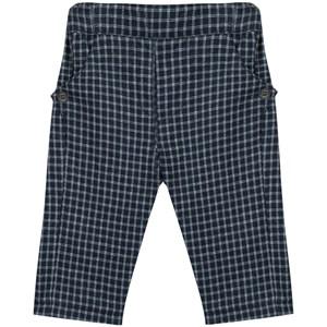 Tartine et Chocolat Checked Trousers Navy 3 Years - Bottoms - 3 years - Navy