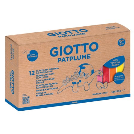 GIOTTO Modellera Patplume 12x150g - Lyreco - Skola och förskola - Bild och form - Lera och sand