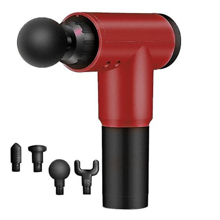 Muskel Fascia Gun Massasjeapparat Elektrisk Muskelavslapper Håndholdt Dypvev Muskelmassasjeapparat