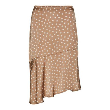 Vero Moda VMSkir Kjol beige, Dam, Dam, Storlek: M