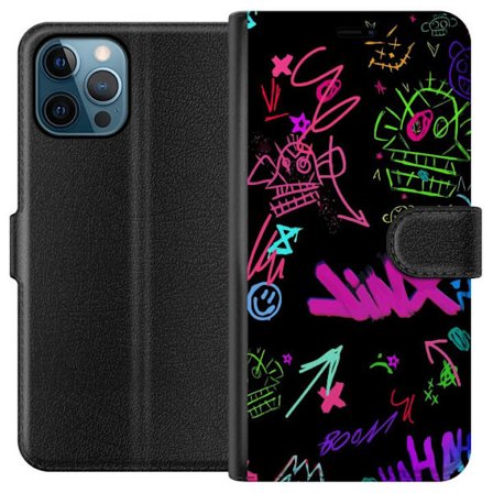 Kompatibelt Plånboksfodral till Apple Apple iPhone 12 Pro Max Guldlejon