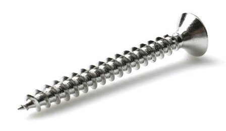 Arvid Nilsson 56904530 Träskruv TKFX VVS A2, polerad, 100-pack 4,5x30 mm, Infästning