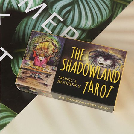 NYT The Shadow Land Tarot With English Guide Book Divination Fo