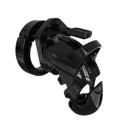 MANCAGE #25 CHASTITY 9cm - COCK CAGE Black - Vuxen.se - Penisbur