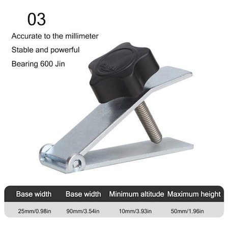 Laattojen korkeuden säädin Laattojen tasonsäädin 03 03