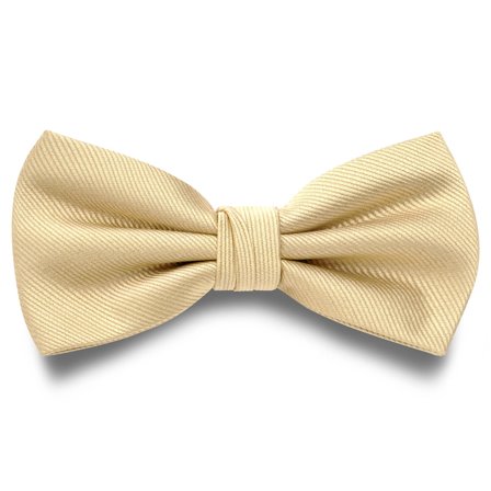 Champagne Bundet Grosgrain Butterfly til mænd - Bundne butterflies