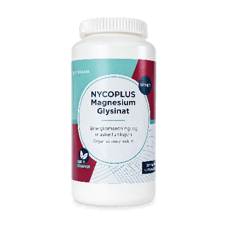 Nycoplus Magnesium Glysinat kapsler, 120 stk.