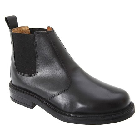 Roamers herr Chelsea-boots i läder med foder i kvart och kil, 7 UK B