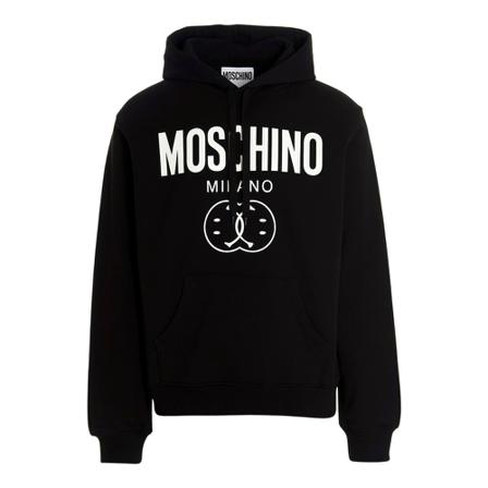 Moschino Hoodies Sort, Herre