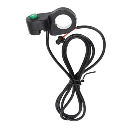 Sykkelhornbryter Touch Type ABS-materiale Svart Enkelt utskiftbart sykkeltilbehør for elektrisk sykkelscooter