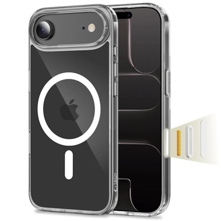 Tech-Protect Mobilskal till iPhone Air Magsafe Flexair Hybrid - Clear