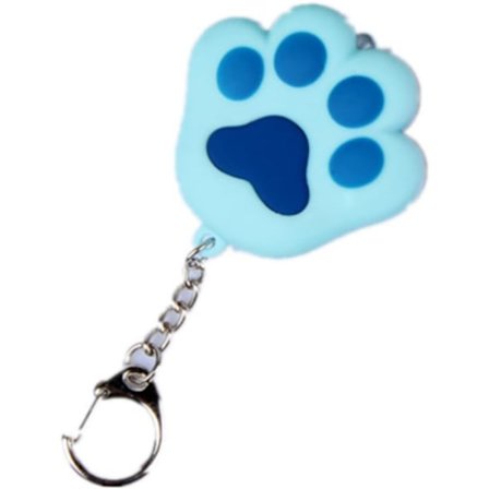 Mini Lommelygter til Børn Hængende Nøglering Nøgleringe med Nøgleringe Par Nøgleringe Led Lys Lyd Katteklo Nøgle Dyre Nøgleringe