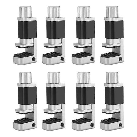 8 stk. justerbar klemmeholder til mobiltelefon LCD-skærm Fastgørelsesklemme til mobiltelefoner og bærbare computere