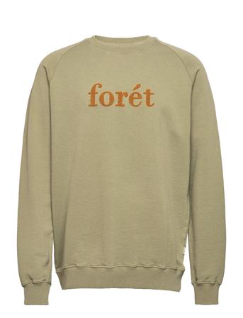 Spruce Sweatshirt - Dark Olive/Ambe Sweatshirt Trøje Grøn Forét