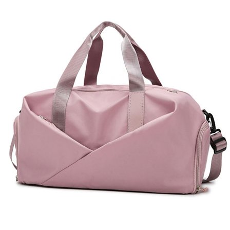 Sports Gym Bag med lomme for vått og tørt og skoskap (Kirsebærblomstrosa)