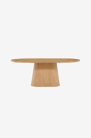 Venture Home - Castor ovalt spisebord - Beige - Spiseborde - Fra Homeroom